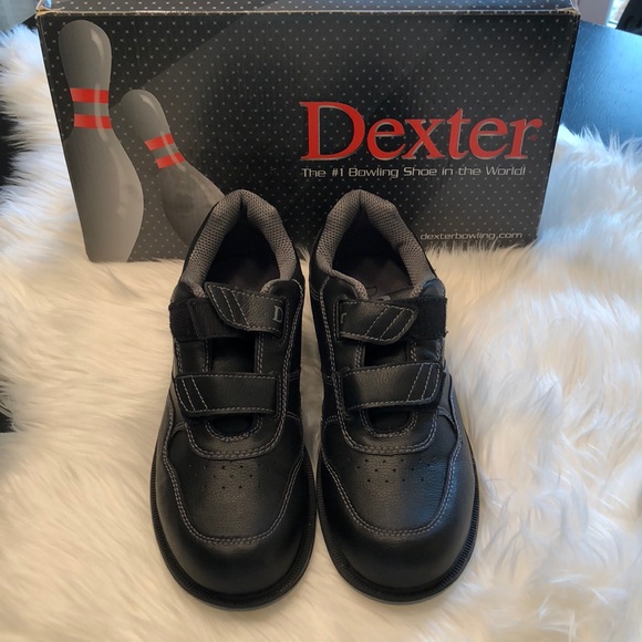 dexter men's v strap bowling shoes